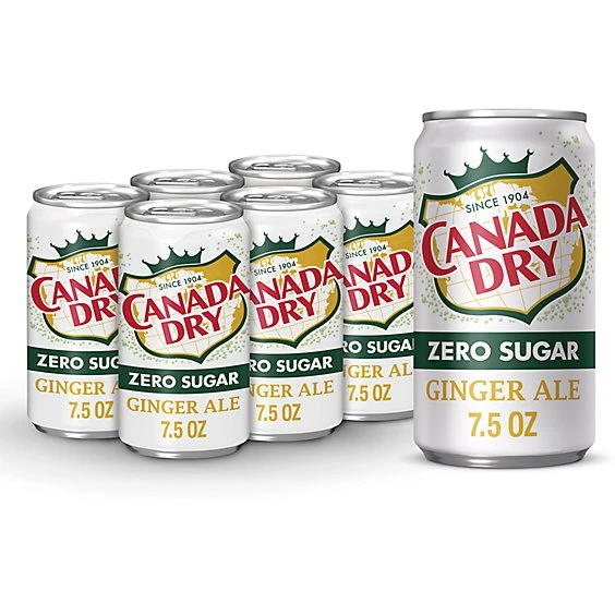 Diet Canada Dry  6pk/7.5 fl oz Cans