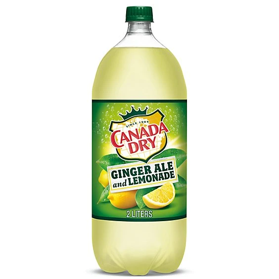 Canada Dry Ginger Ale & Lemonade  2 L Bottle