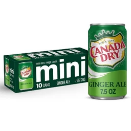 Canada Dry Canada Dry Ginger Ale  10pk/7.5 fl oz Mini Cans