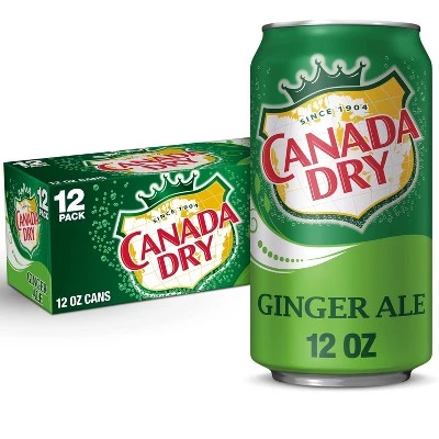 Canada Dry Ginger Ale  12pk/12 fl oz Cans
