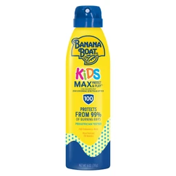 Banana Boat Banana Boat Kids Max Protect & Play Sunscreen C Spray  SPF 100  6oz