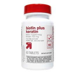 Up&Up Up&Up Biotin Plus Keratin Caplets  60ct  Up&Up™