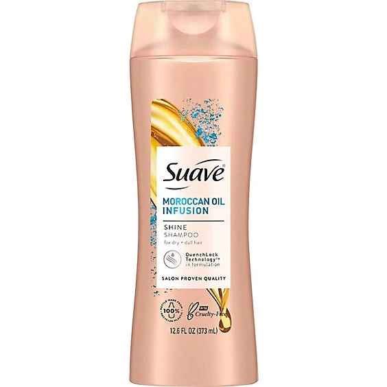 Suave Professions Moroccan Infusion Shine Shampoo  12.6 fl oz