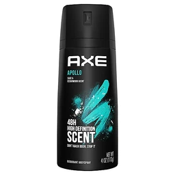 Axe AXE Apollo 48 Hour Fresh Deodorant Body Spray  4oz
