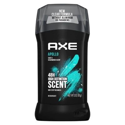 AXE Fresh 24 Hour Deodorant Stick, Apollo (2016 formulation)