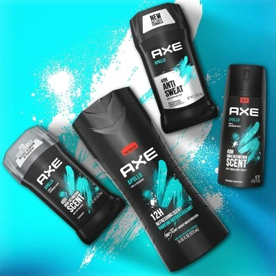 AXE Fresh 24 Hour Deodorant Stick, Apollo (2016 formulation)