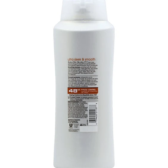 Suave Professionals Ultra Sleek & Smooth Frizz Control Shampoo  28 fl oz