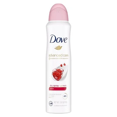 Dove Dry Spray Antiperspirant, Revive (2016 formulation)