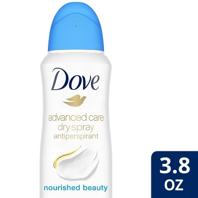 Dove Nourished Beauty 48 Hour Antiperspirant & Deodorant Dry Spray 3.8oz