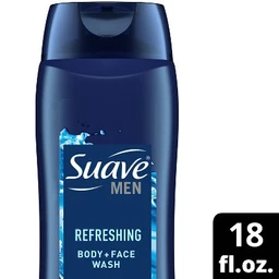 Suave Suave Men Refresh Hydrating Body Wash Soap for All Skin Types  18 fl oz