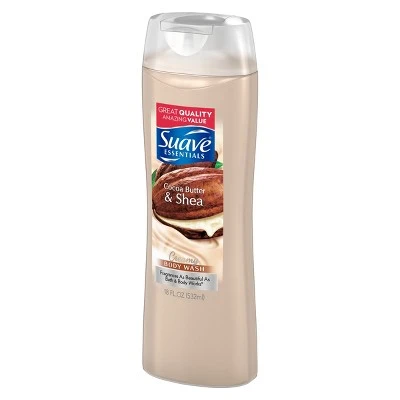 Suave Essentials Creamy Cocoa Butter & Shea Body Wash
