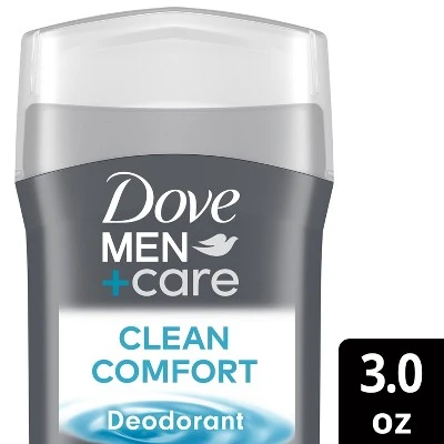 Dove Men+Care Clean Comfort 48 Hour Deodorant Stick  3oz