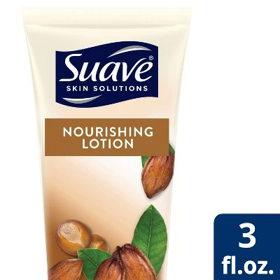 Suave Skin Solutions Smoothing with Cocoa Butter & Shea Body Lotion 3 oz