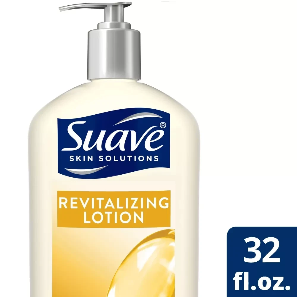 Suave Skin Solutions Skin Solutions, Body Lotion, Revitalizing With Vitamin E
