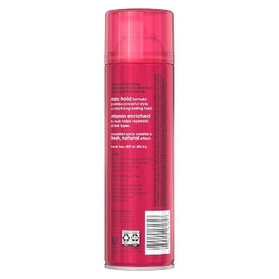 Suave Max Hold Unscented Hairspray  11oz