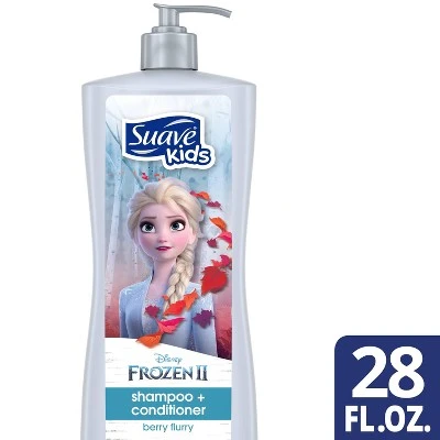 Suave Kids Disney Frozen II Tear Free Berry Flurry Shampoo + Conditioner  28 fl oz