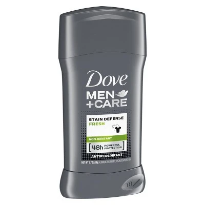Dove Men+Care Stain Defense Fresh 48 Hour Antiperspirant & Deodorant Stick 2.7oz