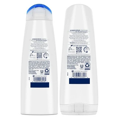 Dove Nutritive Solutions Intensive Repair Twin Pack Shampoo & Conditioner  24 fl oz