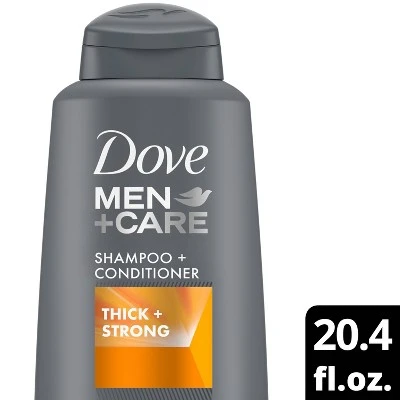 Dove Men + Care 2 In 1 Thick & Strong Shampoo + Conditioner  20.4 fl oz
