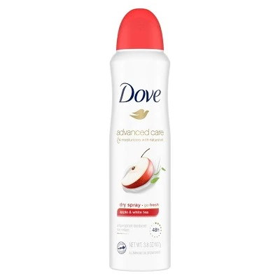 Dove Go Fresh Antiperspirant & Deodorant Dry Spray 48 Hour Sweat & Odor Protection for Women Apple