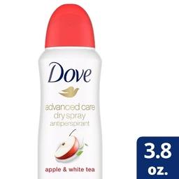 Dove Beauty Dove Go Fresh Antiperspirant & Deodorant Dry Spray 48 Hour Sweat & Odor Protection for Women Apple