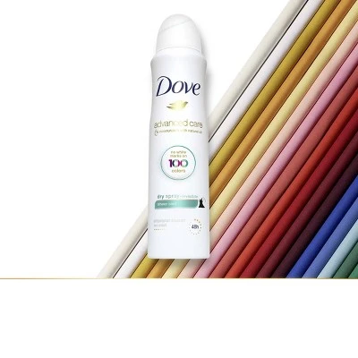 Dove Sheer Cool 48 Hour Invisible Antiperspirant & Deodorant Dry Spray 3.8oz