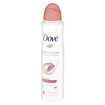 Dove Dry Spray Antiperspirant & Deodorant Rose Petals  3.8oz