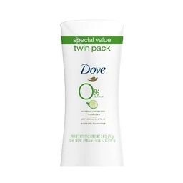 Dove Beauty Dove 0% Aluminum Cucumber & Green Tea Deodorant Stick