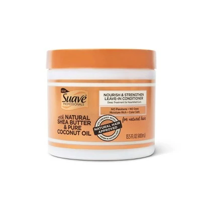 Suave Professionals for Natural Hair Nourish & Strengthen Leave In Conditioner  13.5oz