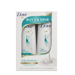 Dove Beauty Dove Beauty Daily Moisture Shampoo & Conditioner Twin Pack  24 fl oz