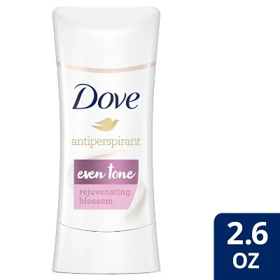 Dove Even Tone Rejuvenating Blossom 48 Hour Antiperspirant & Deodorant Stick  2.6oz