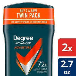 Degree Degree Men Advanced Protection Adventure 48 Hour Antiperspirant & Deodorant Stick  2.7oz