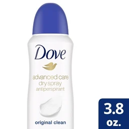 Dove Beauty Dove Antiperspirant, Original Clean (2016 formulation)