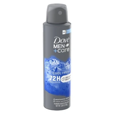 Dove Men+Care Cool Fresh 48 Hour Antiperspirant & Deodorant Dry Spray  3.8oz