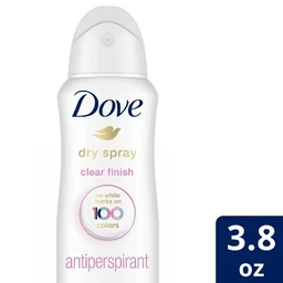 Dove Beauty Dove Clear Finish 48 Hour Invisible Antiperspirant & Deodorant Dry Spray 3.8oz