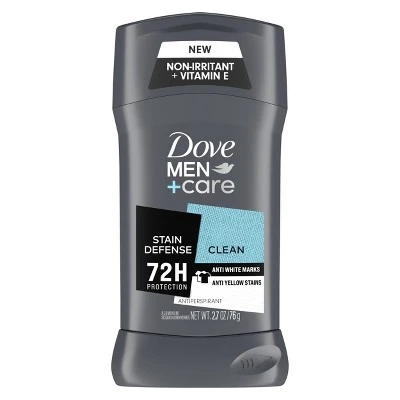 Dove Men+ Care, Antiperspirant, Stain Defense Clean