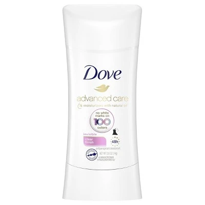 Dove Advanced Care Invisible, 48 Hour Anti perspirant, Clear Finish