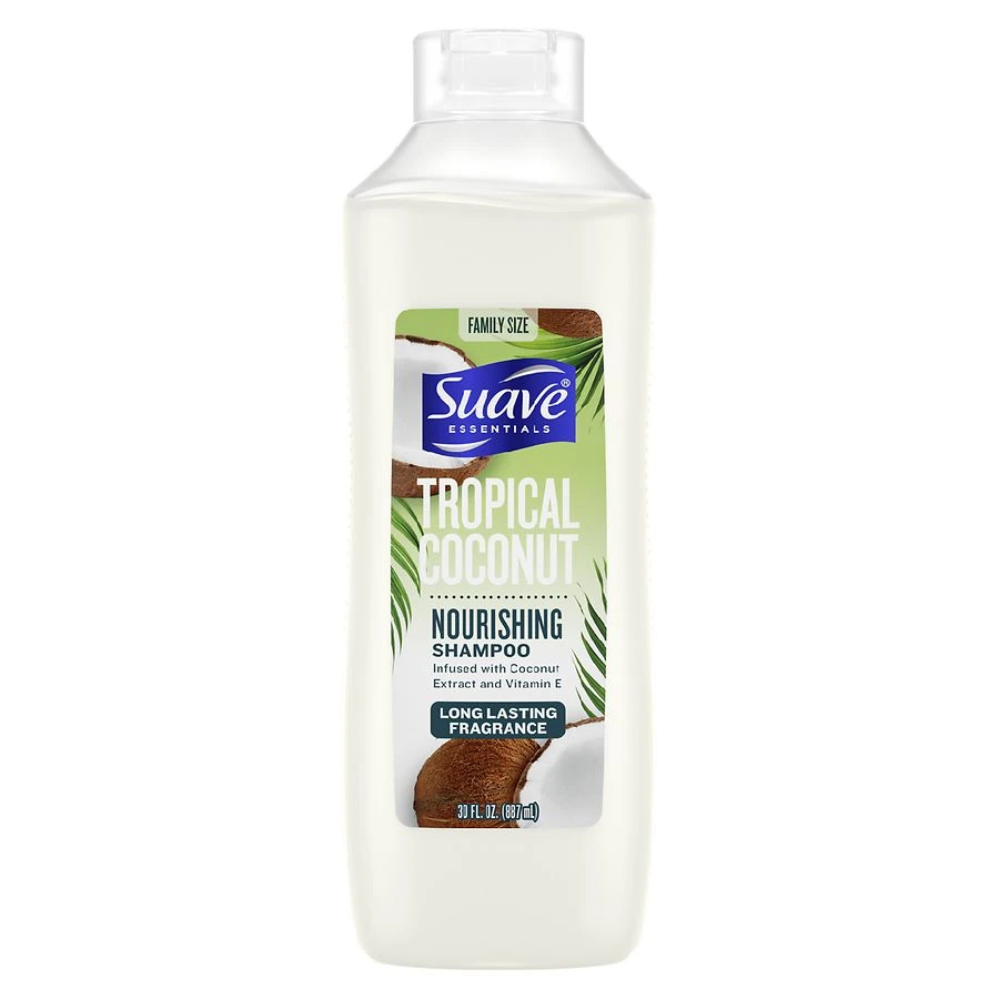 Suave Essentials Tropical Coconut Infused With Coconut Extract & Vitamin E Shampoo  30 fl oz