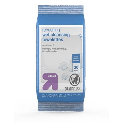 Makeup Remover Cleansing Towelettes  30ct  Up&Up™