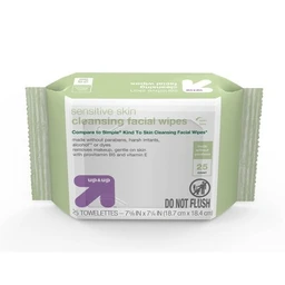 Up&Up Facial Cleansing Wipes  25ct  Up&Up™