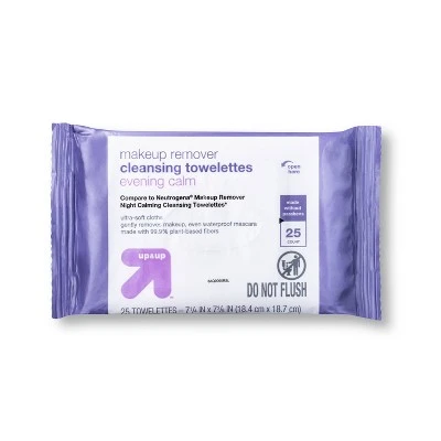 Makeup Remover Cleansing Towelettes 25ct Up&Up™