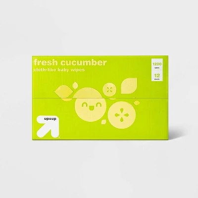 Fresh Cucumber Baby Wipes Up&Up™ (Select Count)