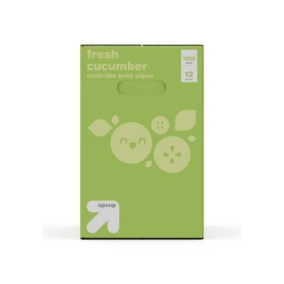 Fresh Cucumber Baby Wipes Up&Up™ (Select Count)