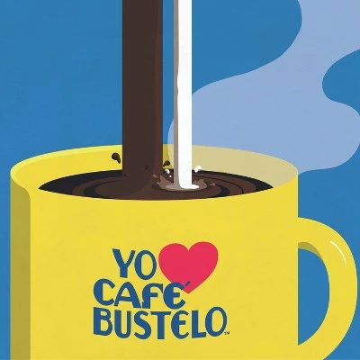 Cafe Bustelo Espresso Dark Roast Ground Coffee  36oz