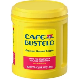 Cafe Bustelo Cafe Bustelo Espresso Dark Roast Ground Coffee  36oz