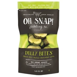 OH SNAP! OH SNAP! Dilly Bites Fresh Dill Pickle Snacking Cuts  3.25 fl oz