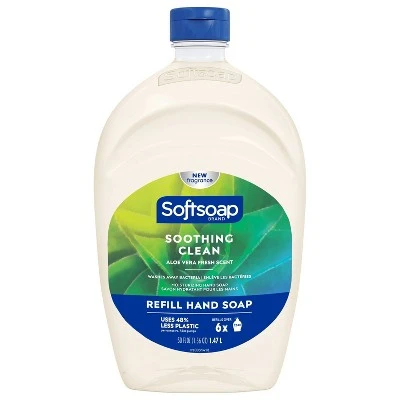 Softsoap Moisturizing Liquid Hand Soap Refill  Soothing Aloe Vera  50 fl oz