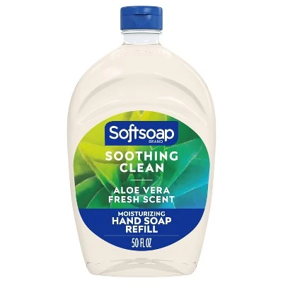 Softsoap Moisturizing Liquid Hand Soap Refill  Soothing Aloe Vera  50 fl oz