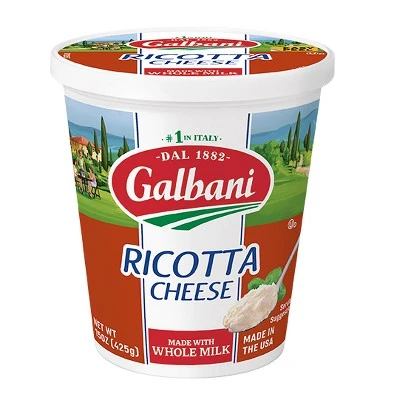 Galbani Whole Milk Ricotta Cheese  15oz
