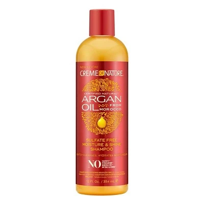 Creme of Nature Moisture & Shine Shampoo with Argan Oil 12 fl oz